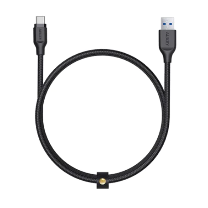 Aukey CB-AC1 Braided Nylon USB 3.1 Gen 1 A to C Cable (3.95ft)
